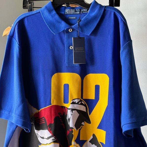 NWT $168 Polo Ralph Lauren MENS XL M L Classic Fit Polo Ski Mesh Polo Shirt - Picture 3 of 10